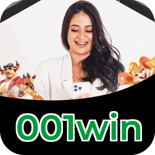 Plataforma 001win mostrando interface moderna, jogos certificados e recursos de segurança licenciados